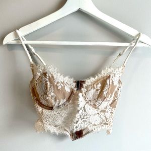 For Love & Lemons for Victoria’s Secret Faye Lace Underwire Bra